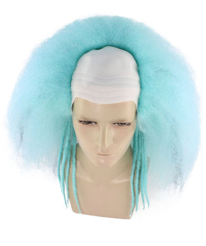 Bald Clown Men's Wig | Multiple Color Choice| Flame-Retardant Synthetic Fiber