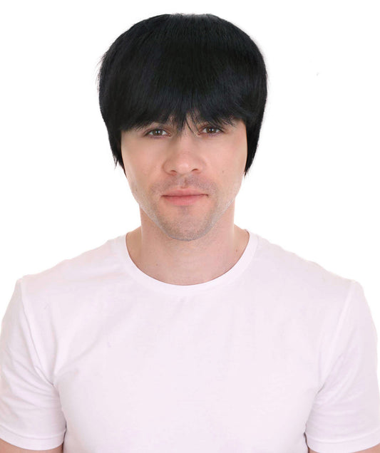 Men's Multicolor Kung Fu Master Wig| Best for Halloween| Flame-retardant Synthetic Fabric