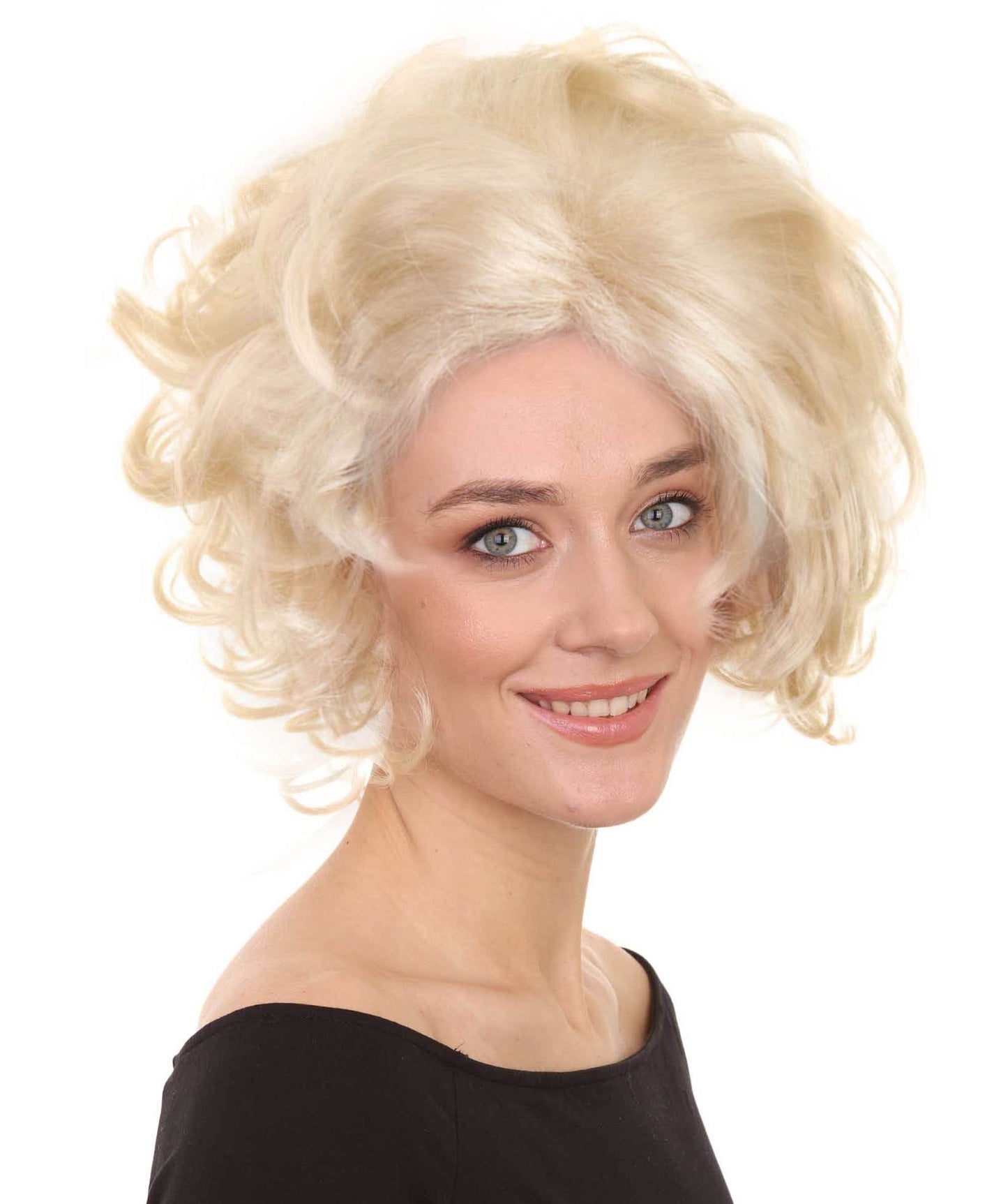 Actress Sexy Wig | Historical Character Blonde Halloween Wigs | Premium Breathable Capless Cap