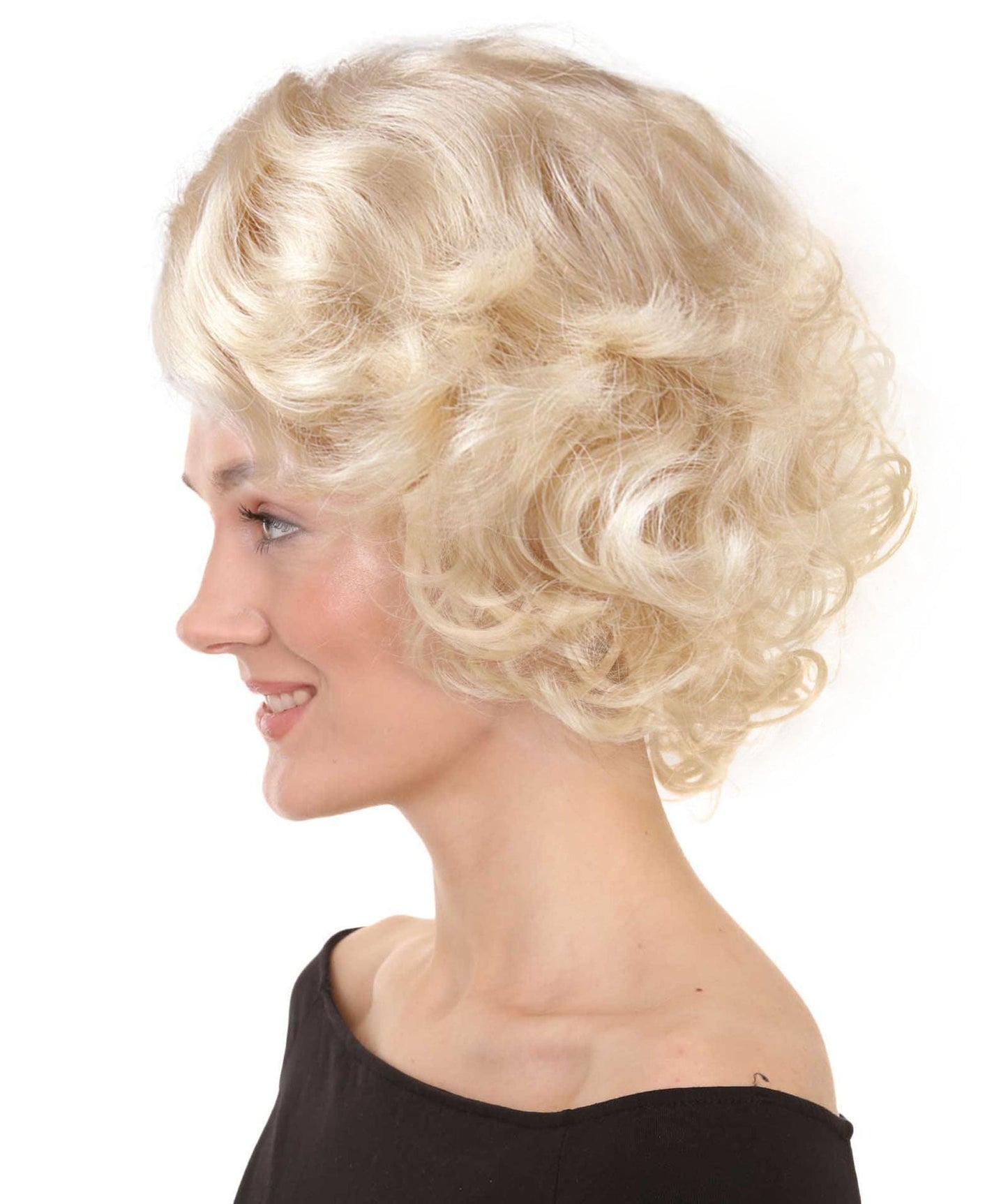 Actress Sexy Wig | Historical Character Blonde Halloween Wigs | Premium Breathable Capless Cap