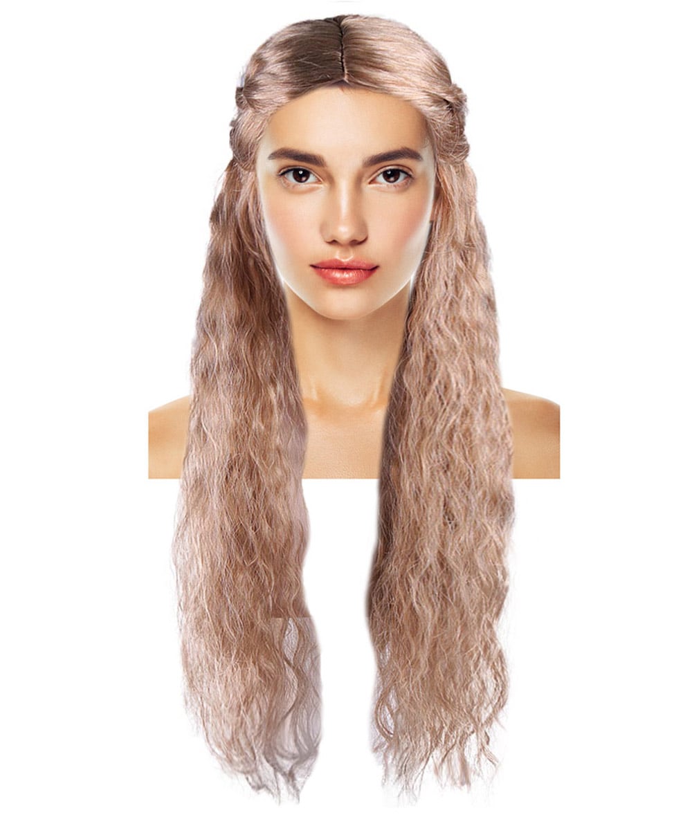 Movie Women Princess Wig | Royal Character Halloween Wig | Premium Breathable Capless Cap