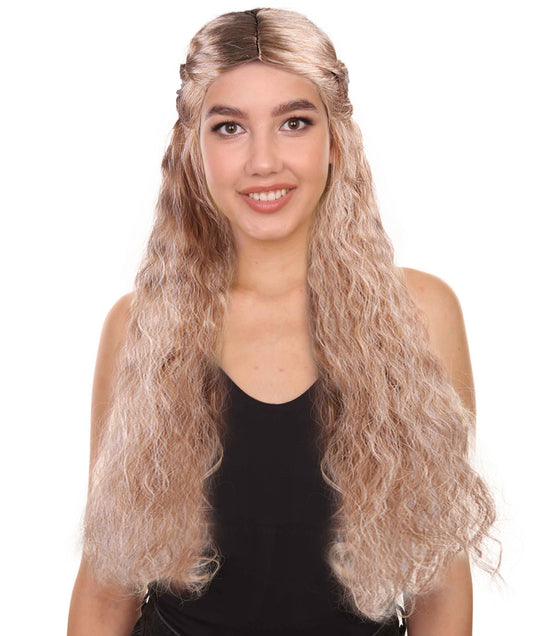 Movie Women Princess Wig | Royal Character Halloween Wig | Premium Breathable Capless Cap
