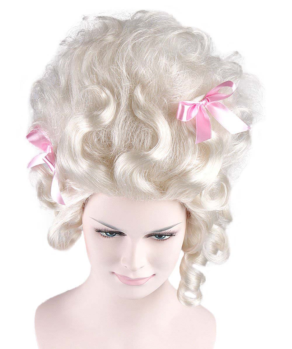 Baroque Marie Antoinette Womens Wig | Blonde Historical Wigs | Premium Breathable Capless Cap