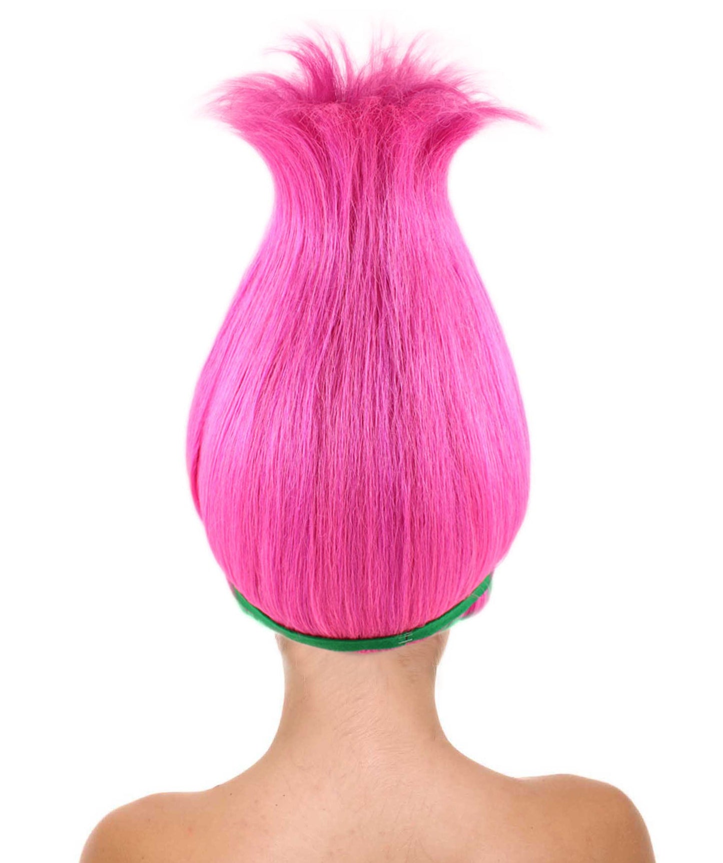 HPO Pointed Princess Troll Pointy Wig Floral Crown Bundle Adult & Teen Hairpiece