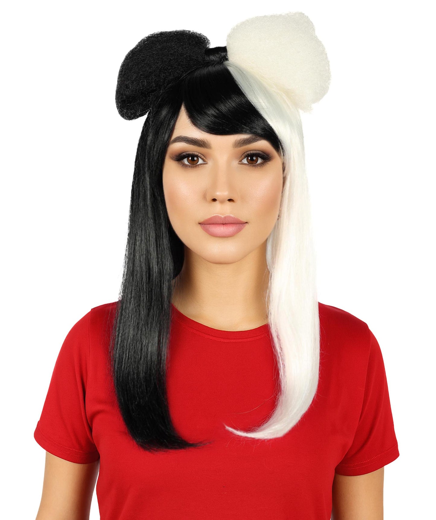 HPO Long Butterfly Womens Wigs | Insect Character Multi Color Halloween Wigs | Premium Breathable Capless Cap