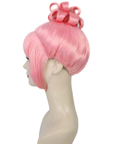 HPO  Women's Halloween Animated Lucy Updo Wig | Multiple Color Options