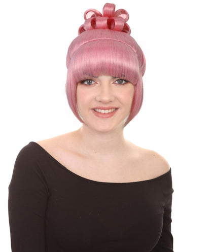 HPO  Women's Halloween Animated Lucy Updo Wig | Multiple Color Options