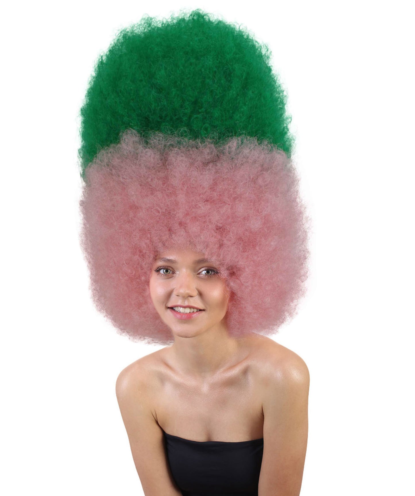 Super Sized Jumbo Afro Wig  Multiple Color | Halloween Party Online |  Flame Retardant Synthetic Fiber