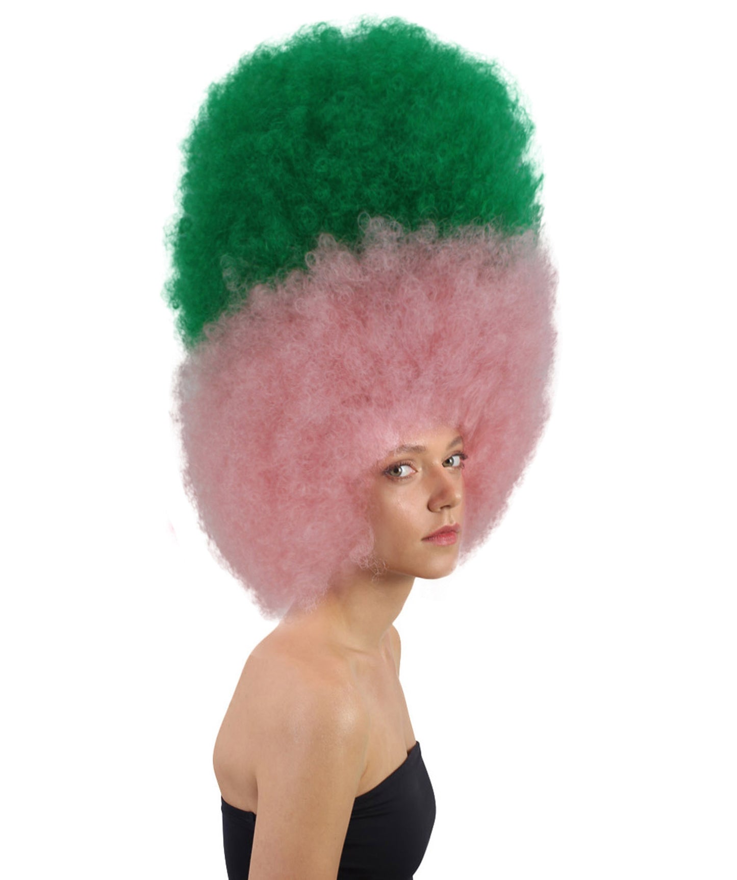 Super Sized Jumbo Afro Wig  Multiple Color | Halloween Party Online |  Flame Retardant Synthetic Fiber