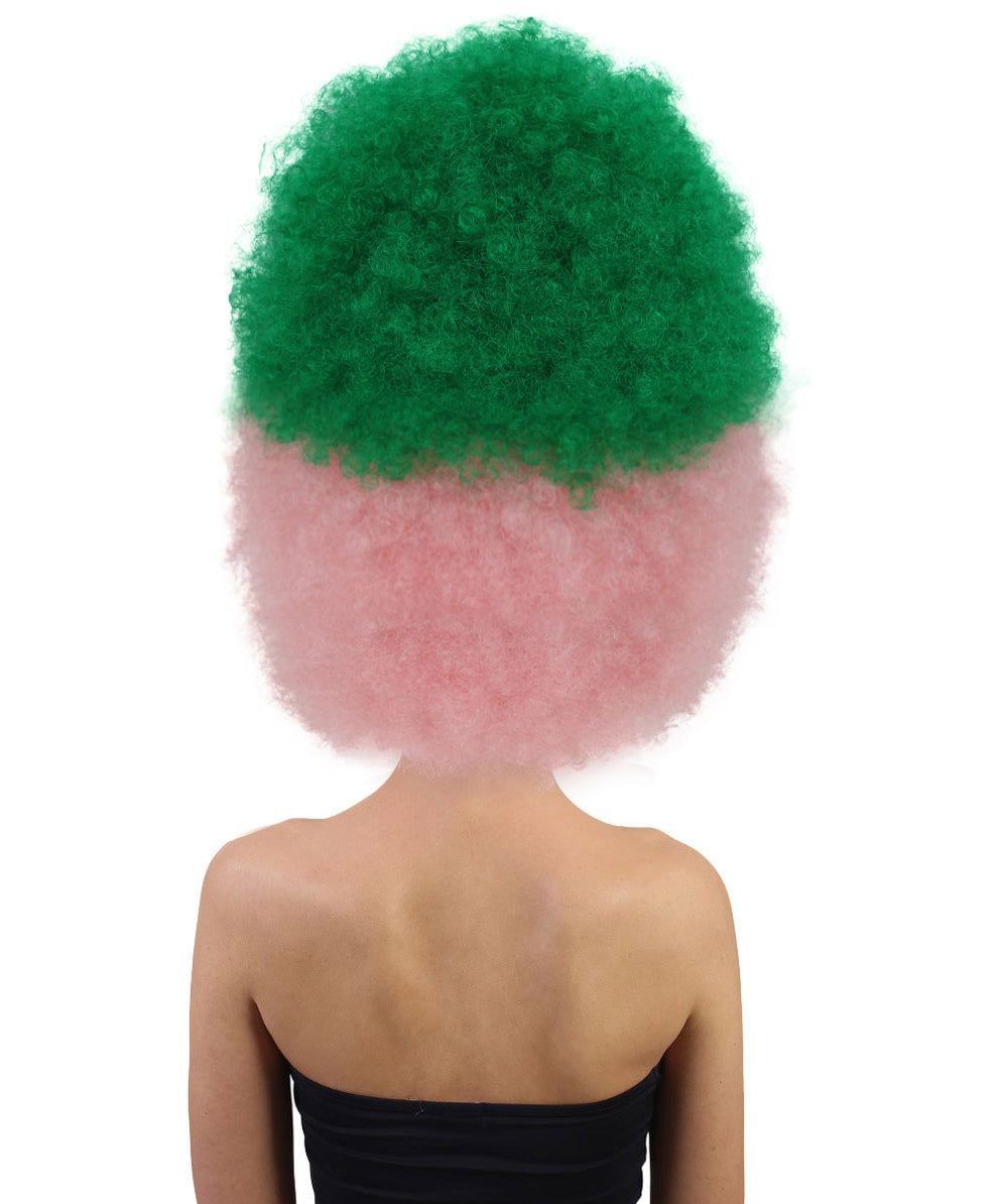 Super Sized Jumbo Afro Wig  Multiple Color | Halloween Party Online |  Flame Retardant Synthetic Fiber