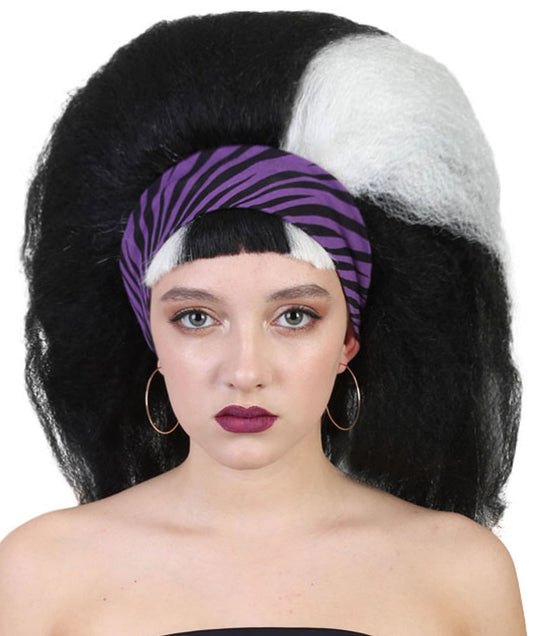 Adult women Multicolor Wig,Flame-retardant Synthetic Fiber | Premium Breathable Capless Cap