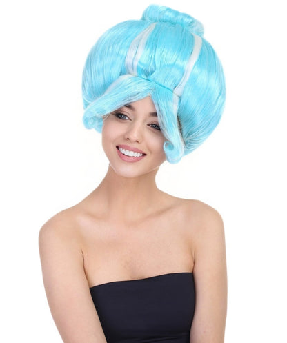 Women's Troll Grandma Wig | Breathable Capless Cap | Perfect for Halloween