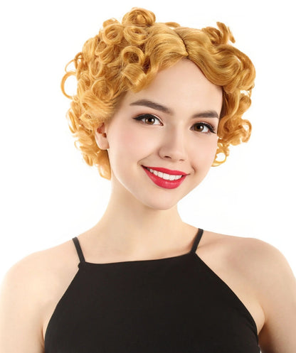 Sexy Women's Wig | Curly Multiple Color Options | Short Celebrity Wig | HPO