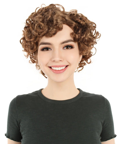 Sexy Women's Wig | Curly Multiple Color Options | Short Celebrity Wig | HPO