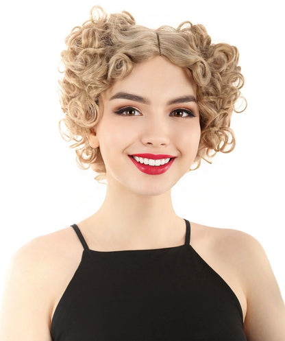 Sexy Women's Wig | Curly Multiple Color Options | Short Celebrity Wig | HPO