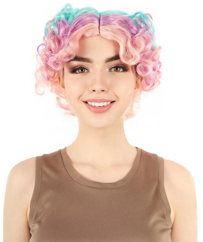 Sexy Women's Wig | Curly Multiple Color Options | Short Celebrity Wig | HPO