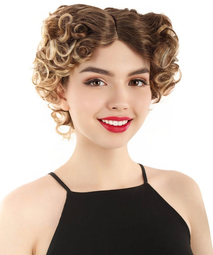 Sexy Women's Wig | Curly Multiple Color Options | Short Celebrity Wig | HPO