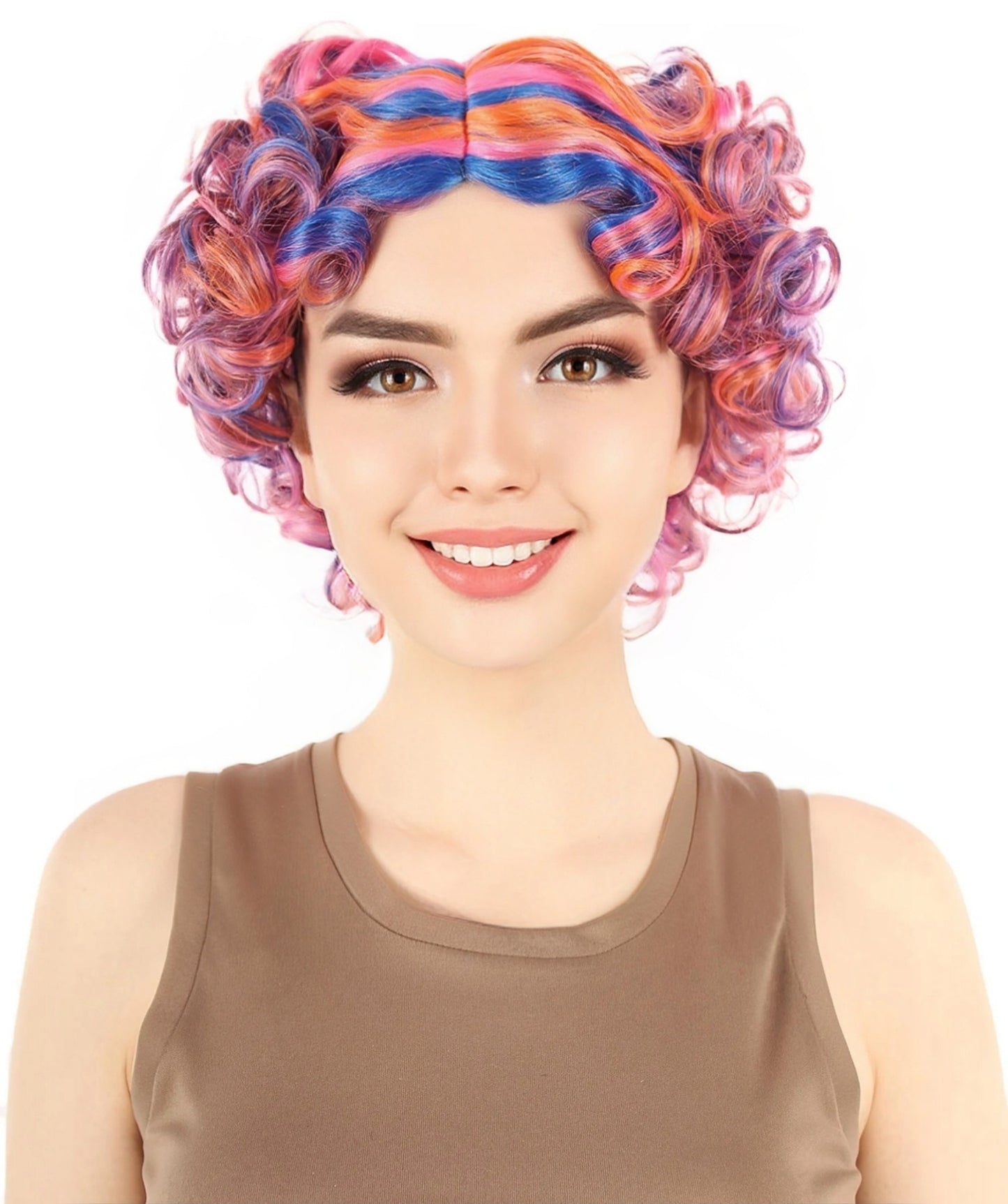 Sexy Women's Wig | Curly Multiple Color Options | Short Celebrity Wig | HPO