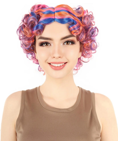 Sexy Women's Wig | Curly Multiple Color Options | Short Celebrity Wig | HPO
