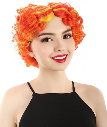 Sexy Women's Wig | Curly Multiple Color Options | Short Celebrity Wig | HPO