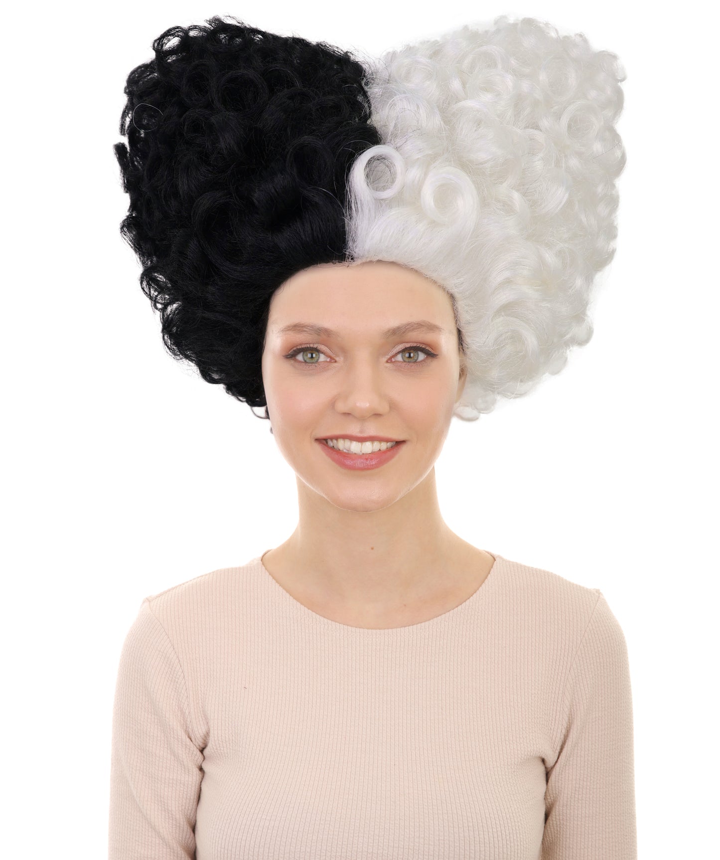 Red Heart Shaped Womens Wig , Queen Wig , Premium Breathable Capless Cap