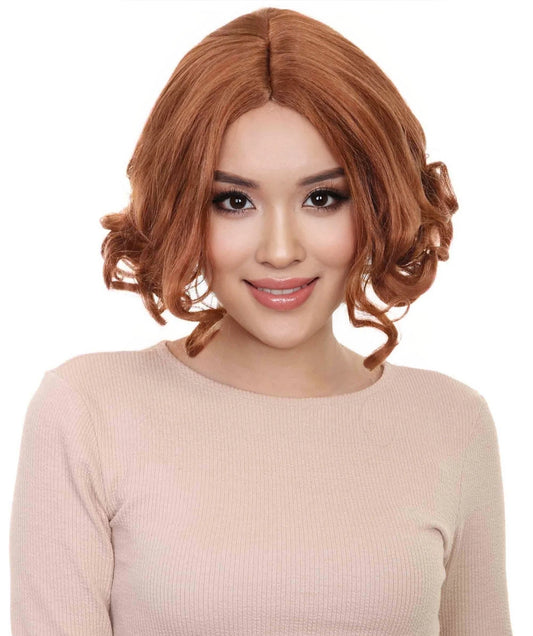 Womens Game Thief Wig , Multicolor Sexy Halloween Wig , Premium Breathable Capless Cap