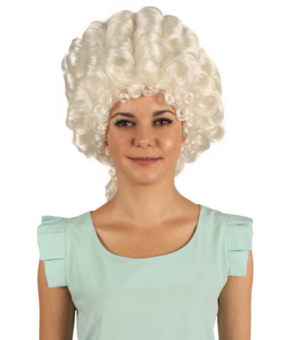 HPO Women's Anime Curls Wig | Halloween Wig Multiple Colors Option | Premium Breathable Capless Cap