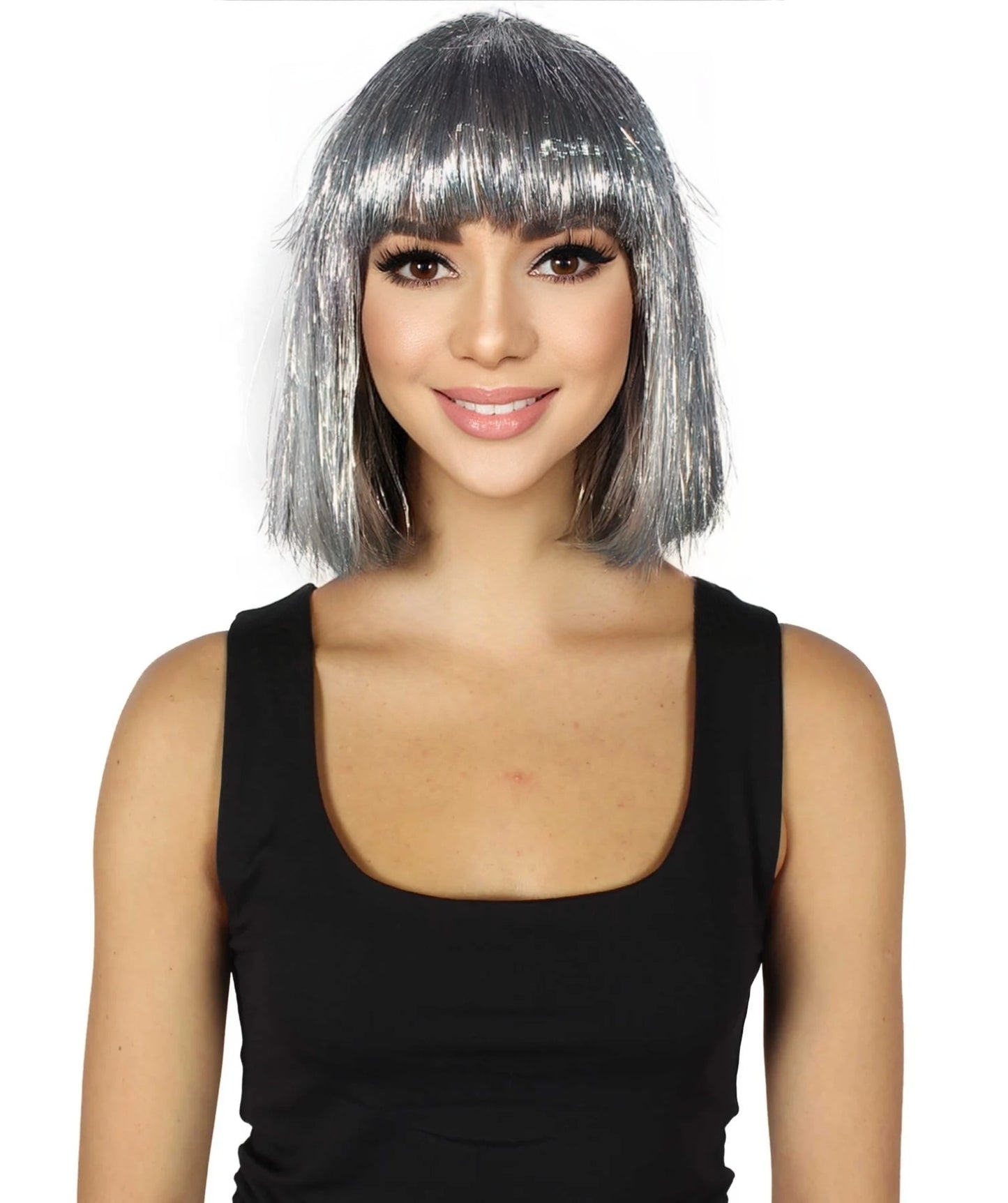 Women's Tinsel Bob Wig Collection | Multiple Color Options