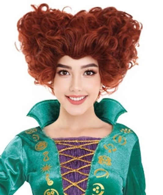 Women's Sanderson Witch Sister Bette | Brown TV/Movie Women's Halloween Wig