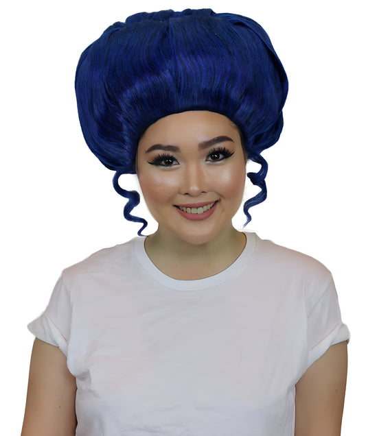 Women's TV Movie Character wig | Dark Blue Wigs | Premium Breathable Capless Cap