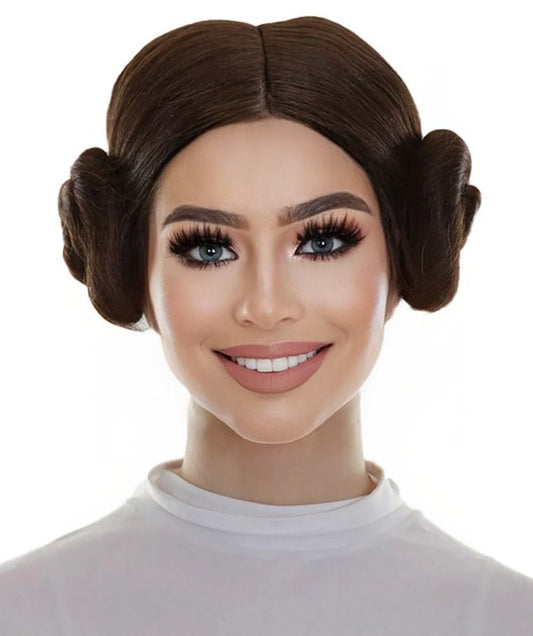 Space Princess | Women's Multiple Color Trendy Space Buns Wig