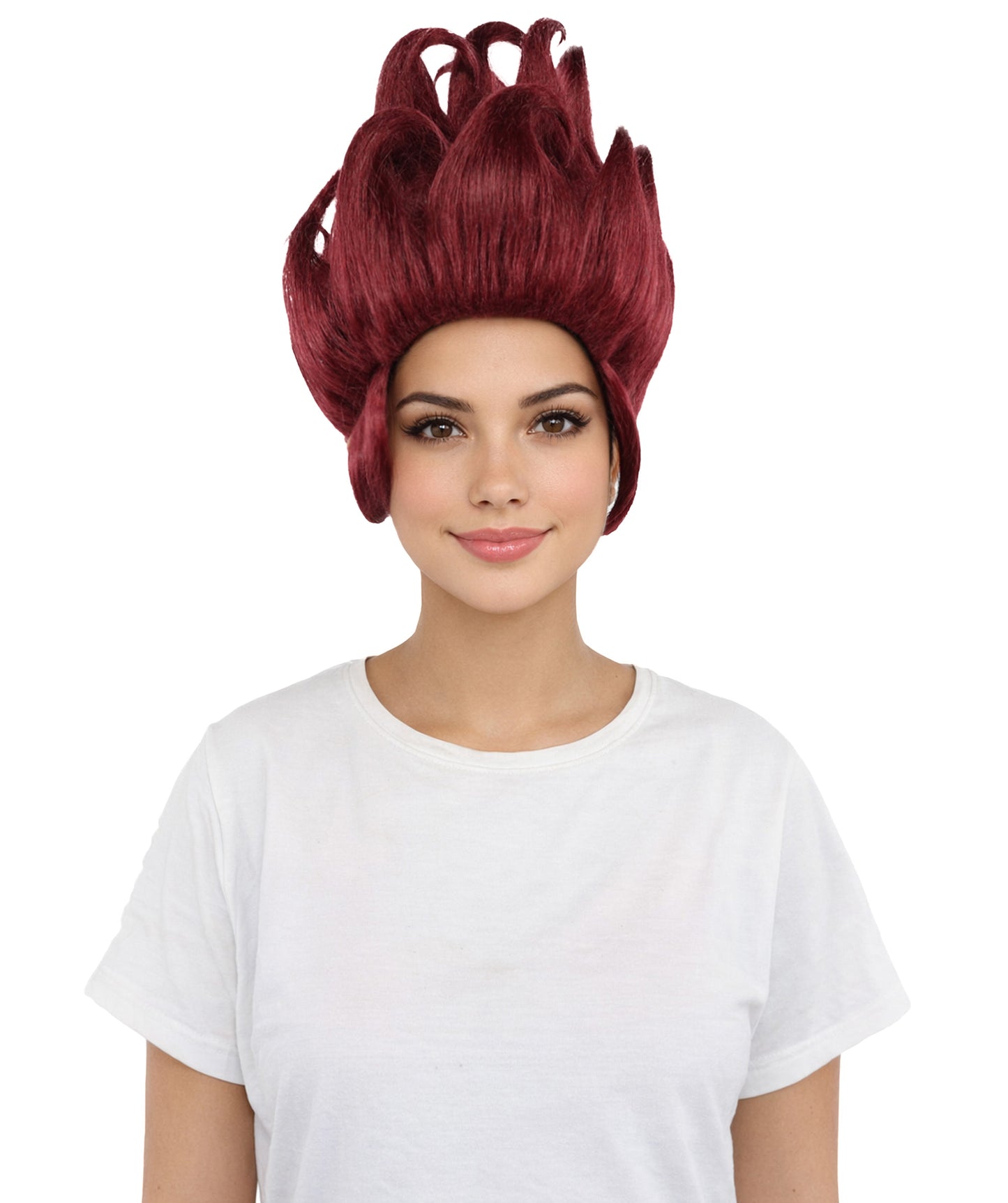 HPO Multiple color Sea Witch Wig – Curly Tentacle-Inspired Fancy Dress Wig for Women – Ocean Sorceress Cosplay Hair