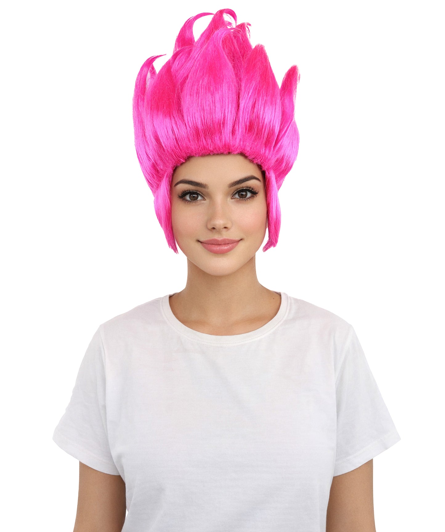 HPO Multiple color Sea Witch Wig – Curly Tentacle-Inspired Fancy Dress Wig for Women – Ocean Sorceress Cosplay Hair