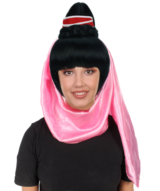 Black Women’s 60s American Sitcom Blonde Genie Wig