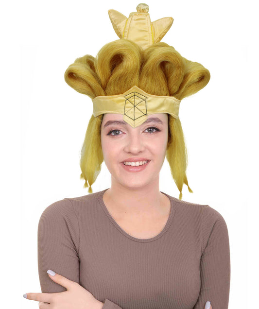 Adult Women's Salior Animated Manga Wig| Perfect for Halloween | Flame-retardant Synthetic Fiber