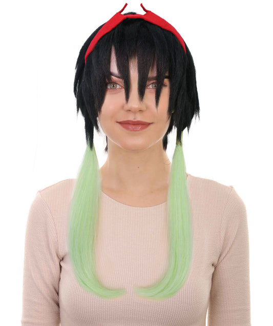 Anime Movie Black Wig