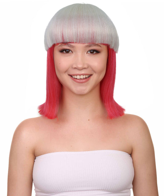 White Long Anime Wig
