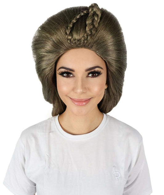 HPO Women's Volimized Glamour Updo Wig | Halloween Wig | Flame-retardant Synthetic Fiber