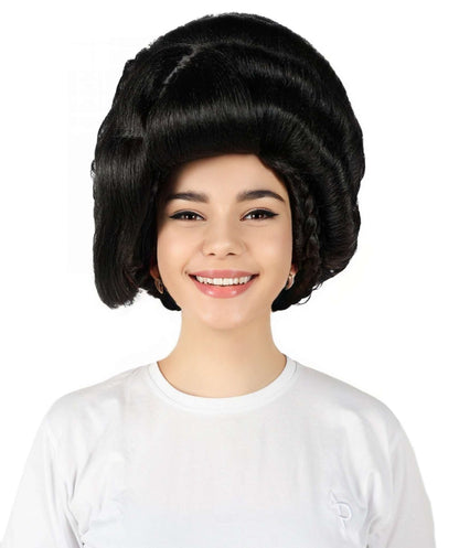 HPO Women's Dramatic Drag Queen High Updo Wig I Flame-retardant Synthetic Fiber