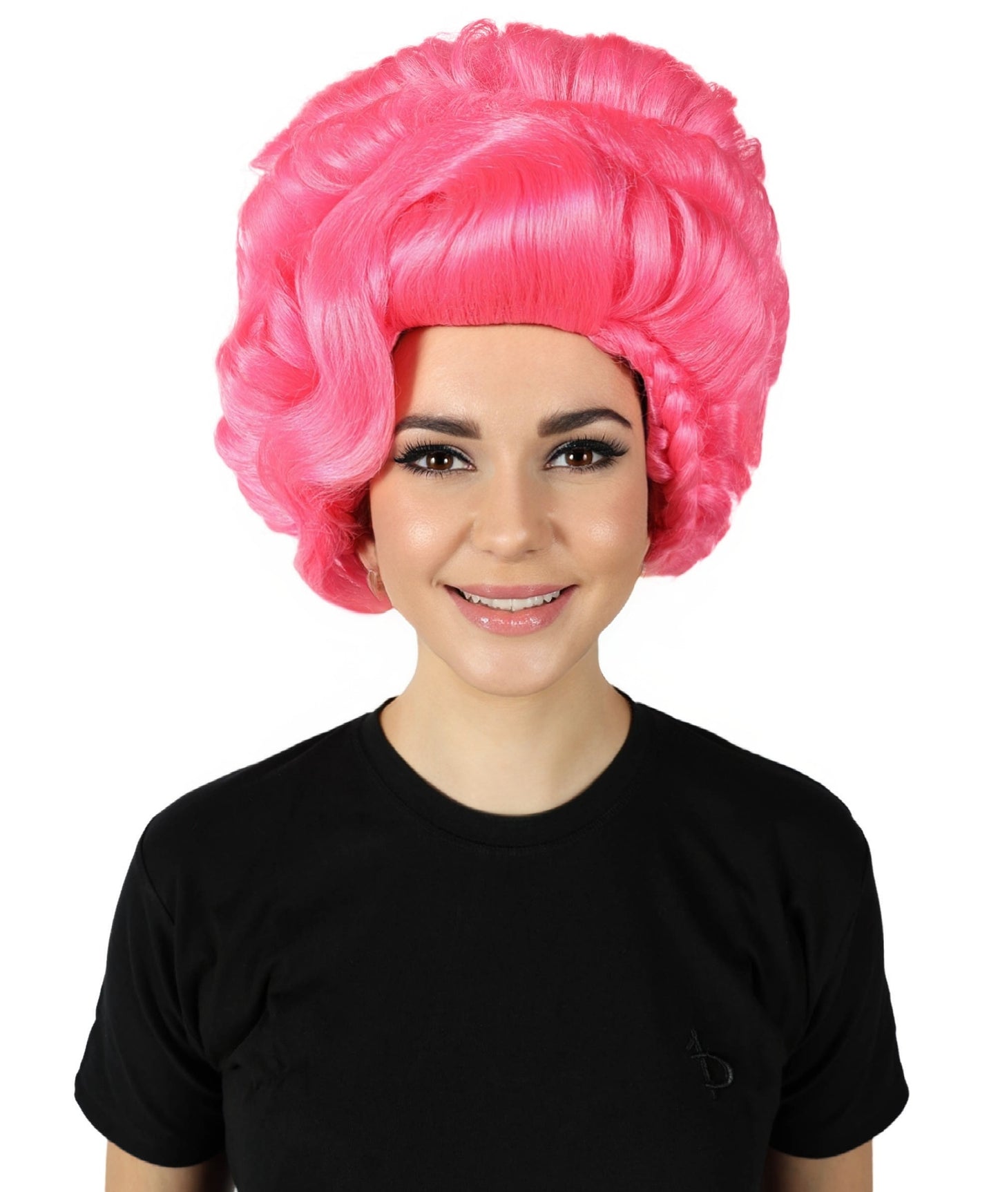 HPO Women's Dramatic Drag Queen High Updo Wig I Flame-retardant Synthetic Fiber