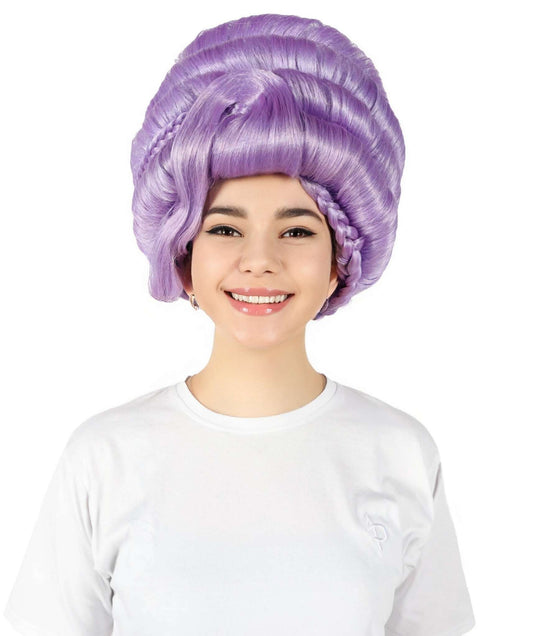HPO Women's Dramatic Drag Queen High Updo Wig I Flame-retardant Synthetic Fiber