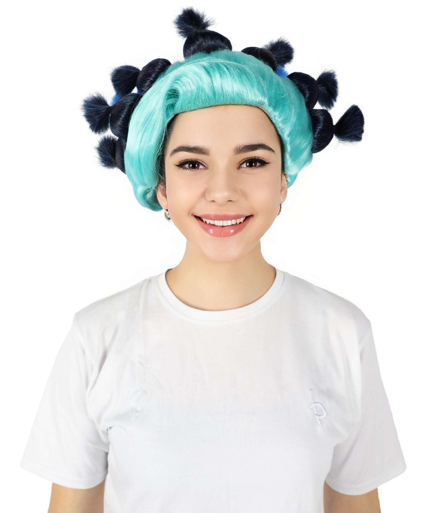 HPO Women's Dramatic Elegant Updo Bun Wig | Multiple color options | Flame-retardant Synthetic Fiber