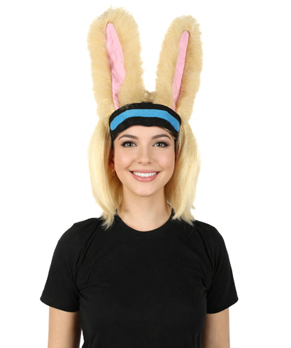 Women Petite Pippa Wavy Blonde Wig with the attachement| Best For  Halloween Wig | Breathable Capless Cap | Flame-retardant Synthetic Fiber