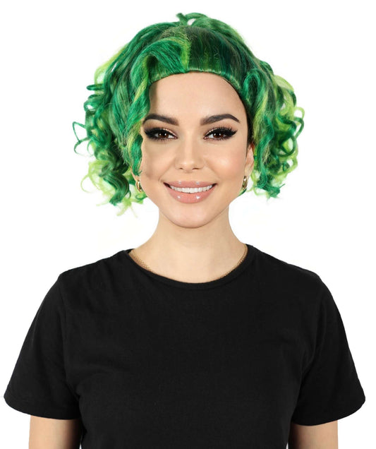 HPO Women Eliza Multiple Wig from ZOMBIES The Re-Animated – Realistic Hairpiece Premium Quality, Comfortable Fit, Perfect for Halloween, Parties and Disney-Themed Events!