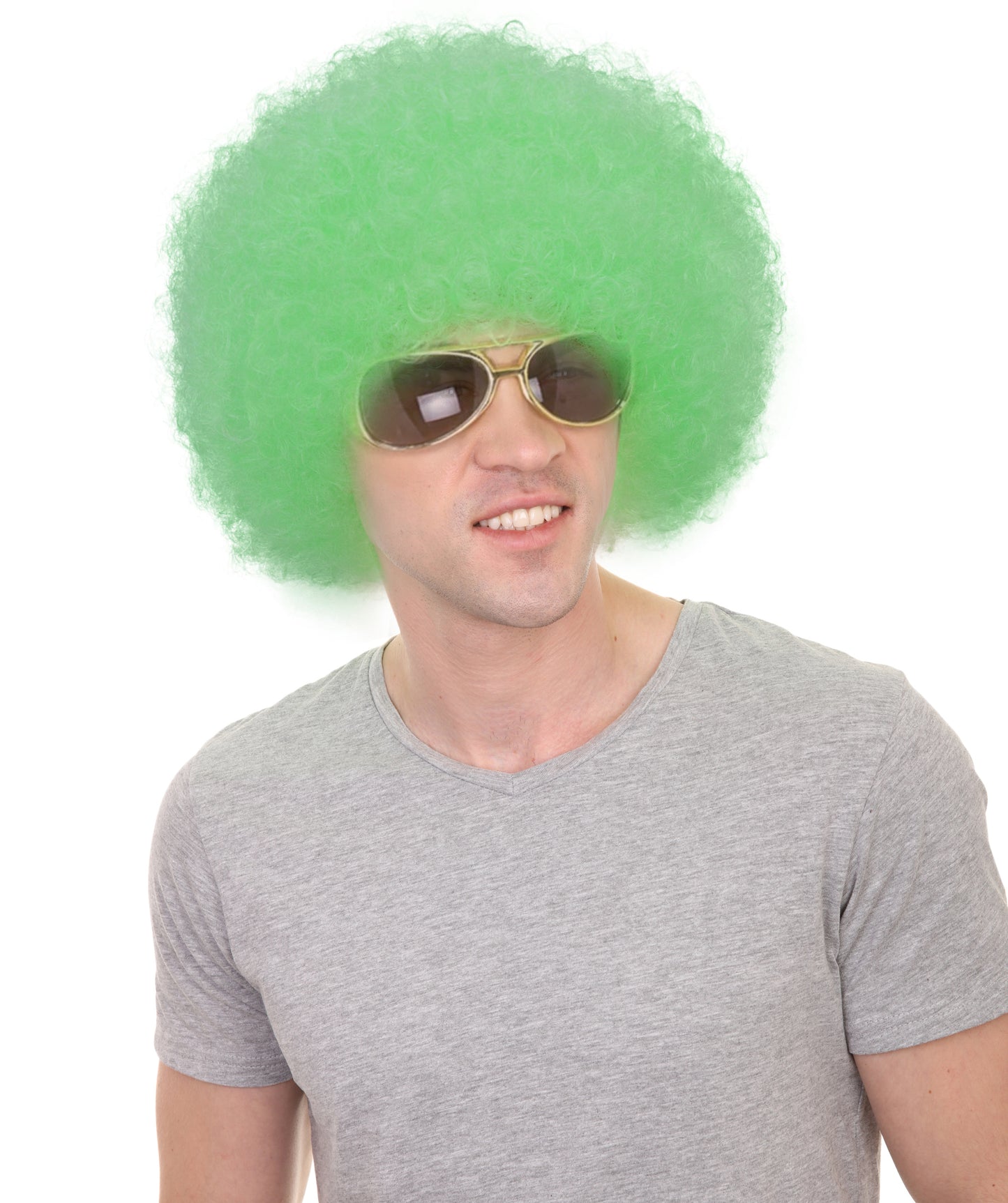 Adult Unisex Big Curly Afro Wig | Bold Costume Hair for Halloween, Cosplay, and Themed Parties | Multiple Color Options