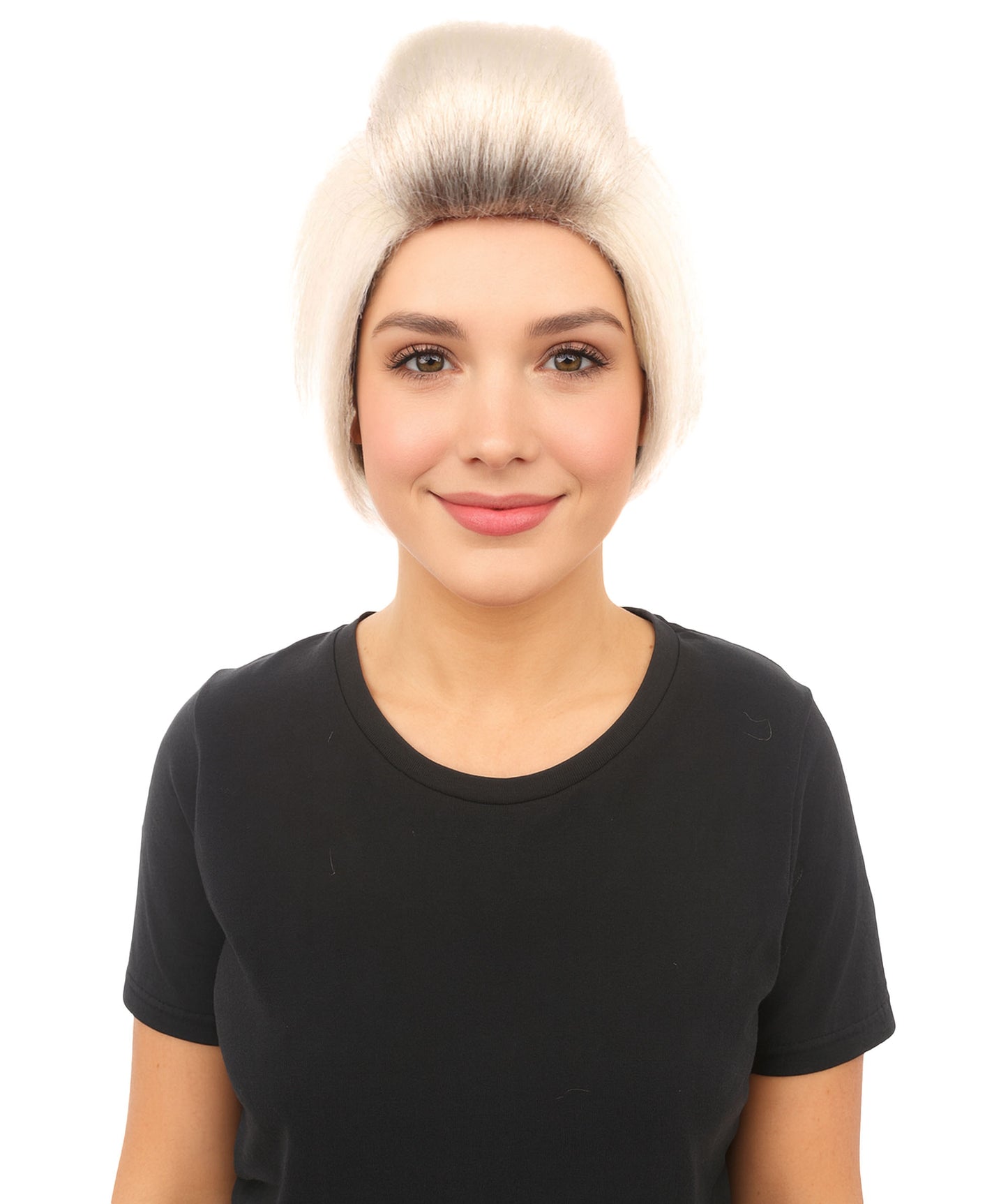 HPO Women's 90s Retro Blonde Wig | Short Layered Vintage Style Wig with Soft Texture |  for Halloween, Cosplay, Parties, and Stage Events