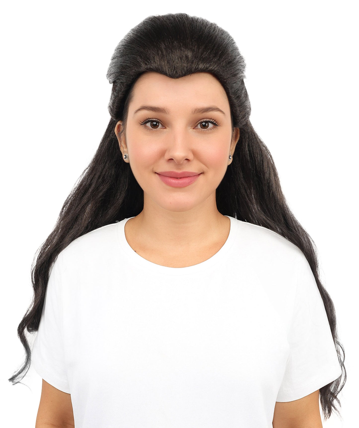 HPO Women's Mystical Sea-Inspired Wig  | Long Synthetic Hairpiece with Adjustable Cap for Cosplay, Halloween, Theater & Roleplay