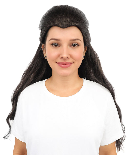 HPO Women's Mystical Sea-Inspired Wig  | Long Synthetic Hairpiece with Adjustable Cap for Cosplay, Halloween, Theater & Roleplay