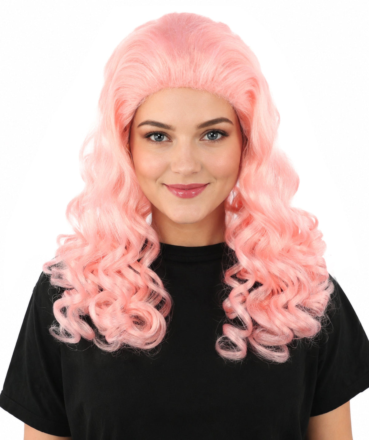 HPO Adult Women’s 16-Inch Medium Wig with Soft Curls | Multiple Color Options | Ideal for Cosplay, and Themed Events | Elegant, Versatile Hairpiece for Various Looks