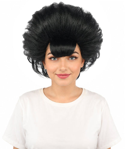 Women's Voluminous Retro Wig | Multiple Color Options, create of synthetic fiber, teased curly volume, breathable capless cap | Party, Halloween, theater, drag, performance, costume events